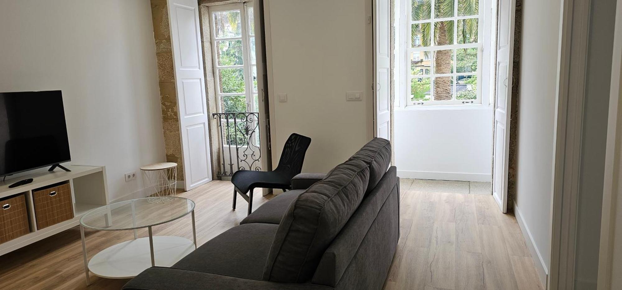 Apartamentos En El Centro - Plaza De Amboage - Wifi 페레올 외부 사진